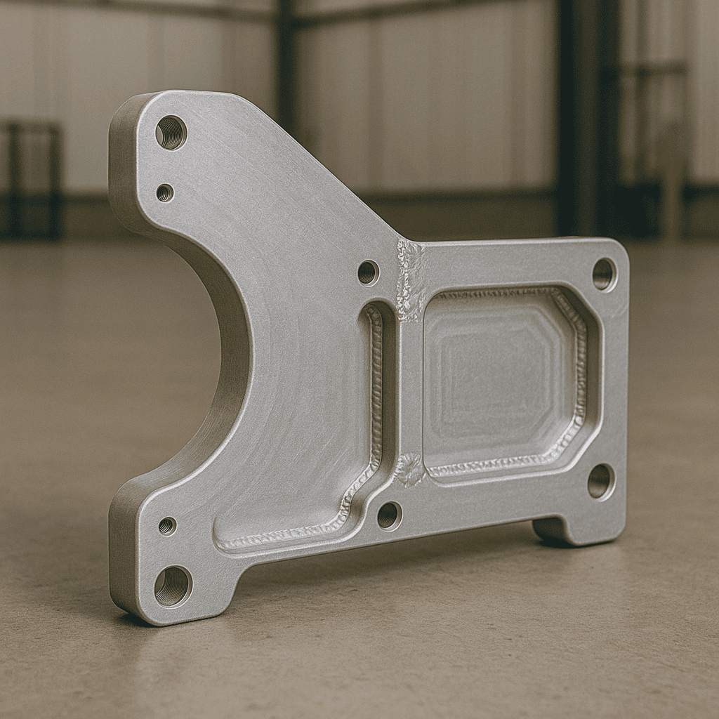 Aluminium customised part