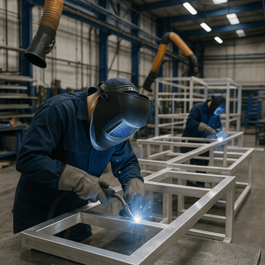 Aluminium fabrication services in pune