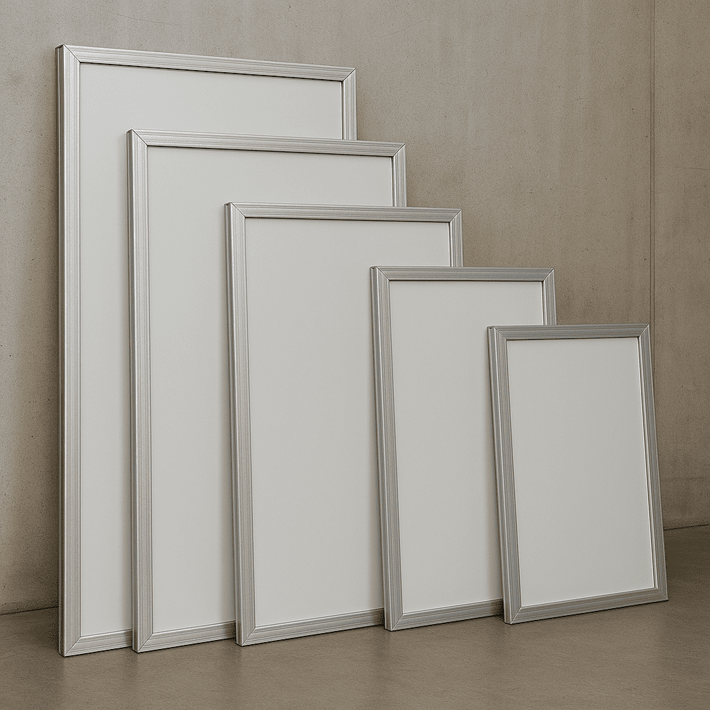 Aluminium frames fabrication