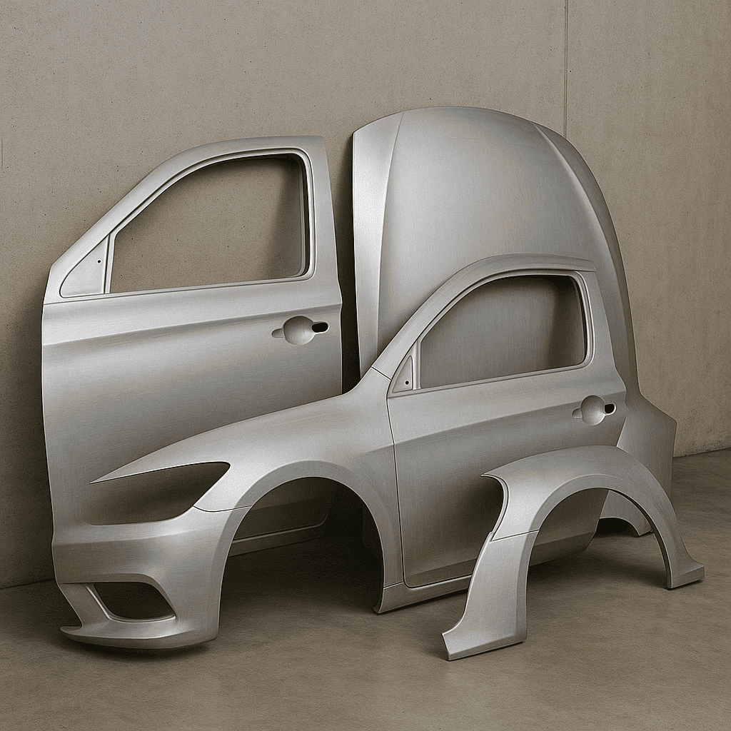 Aluminium panels fabrication