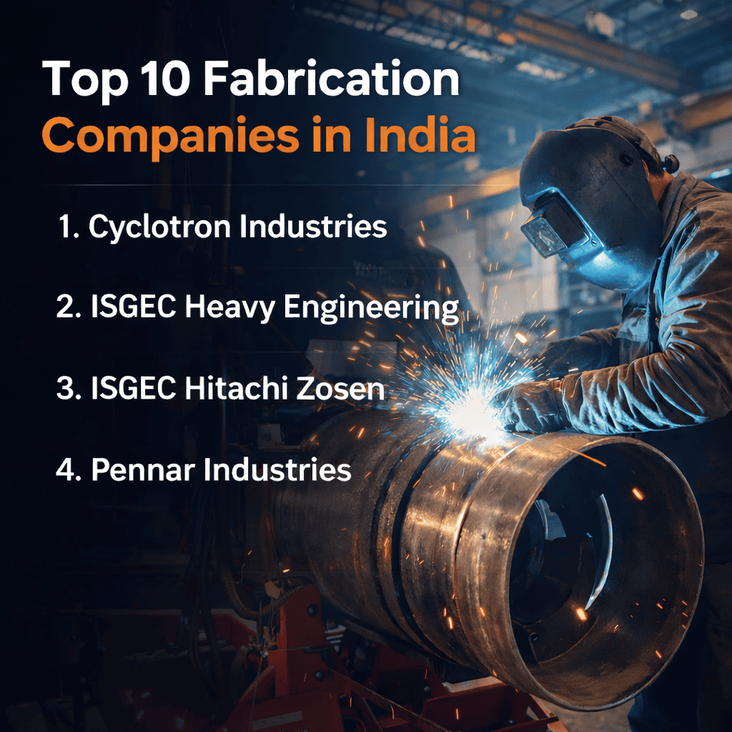 Top 10 fabrication companies in India