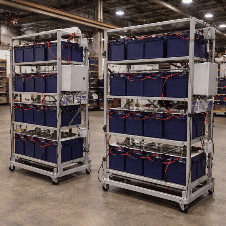 Battery rack systems manufacturer in India | Cyclotron