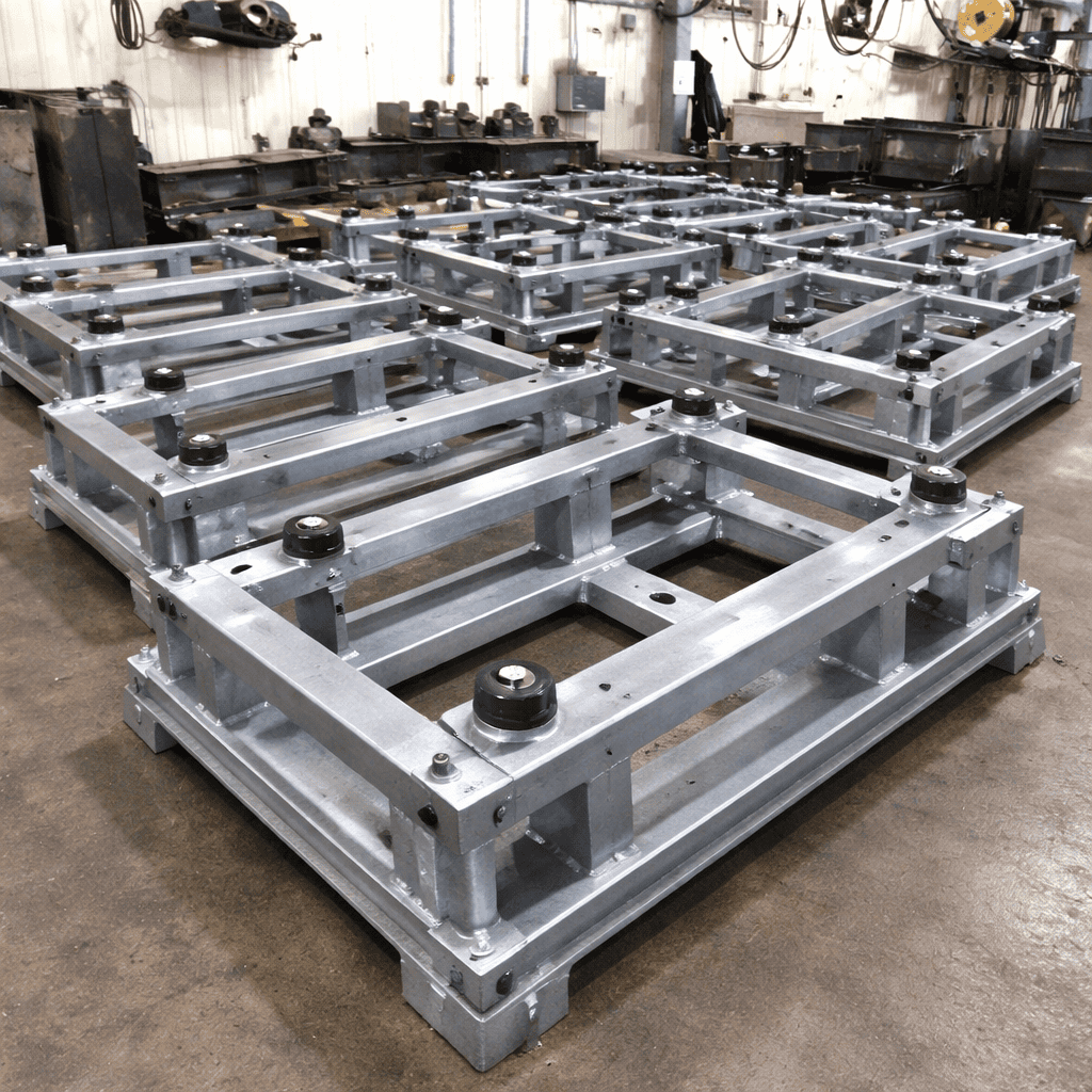 Generator engine mounting structure