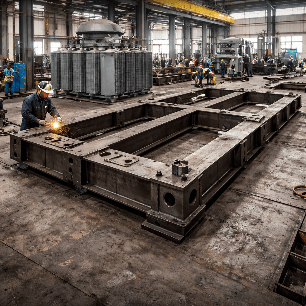 Transformer base frame manufacturer