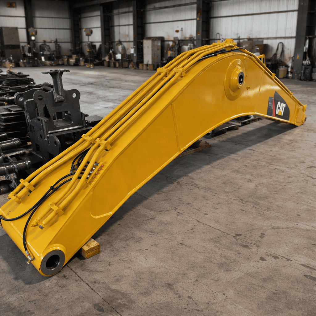 Excavator arm and boom structural parts fabrication