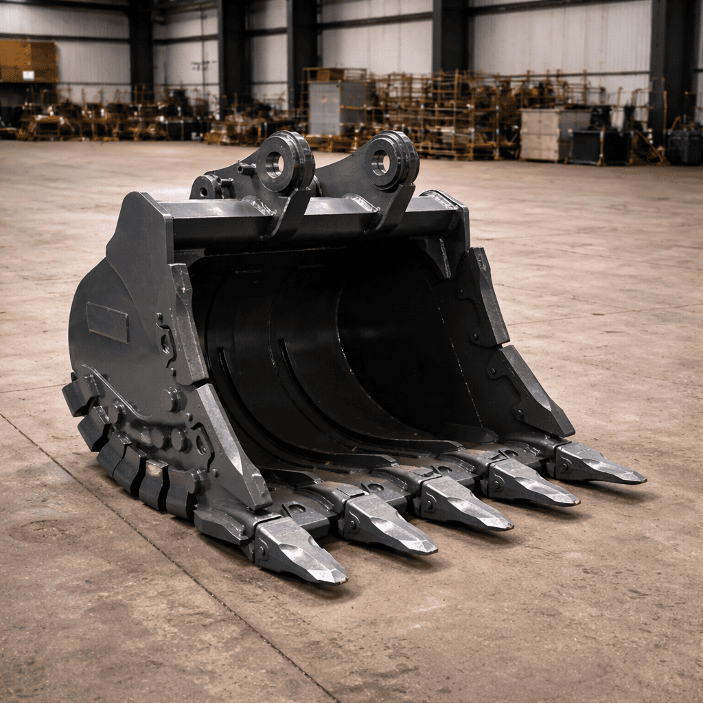 Excavator bucket fabrication
