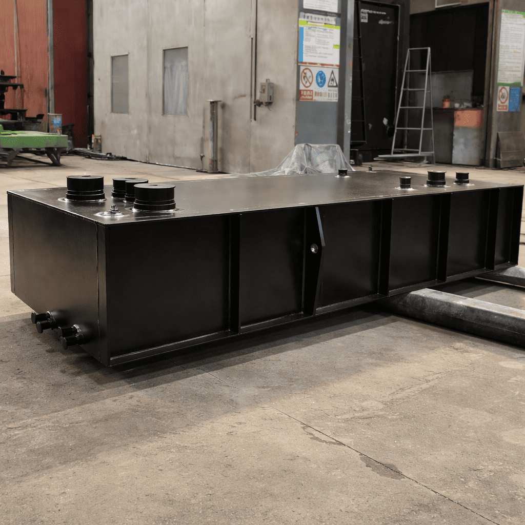 Generator fuel tank fabrication