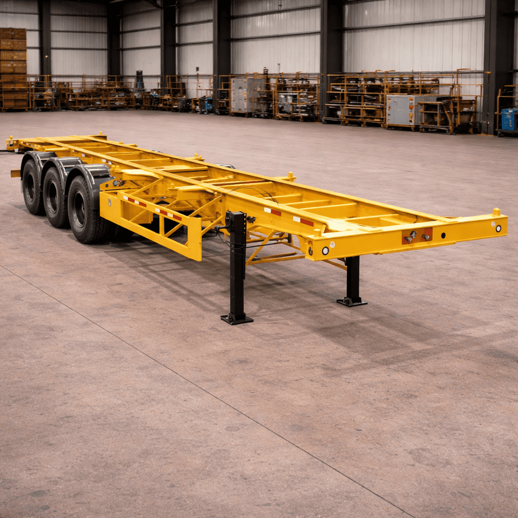 Truck trailer chasis fabrication