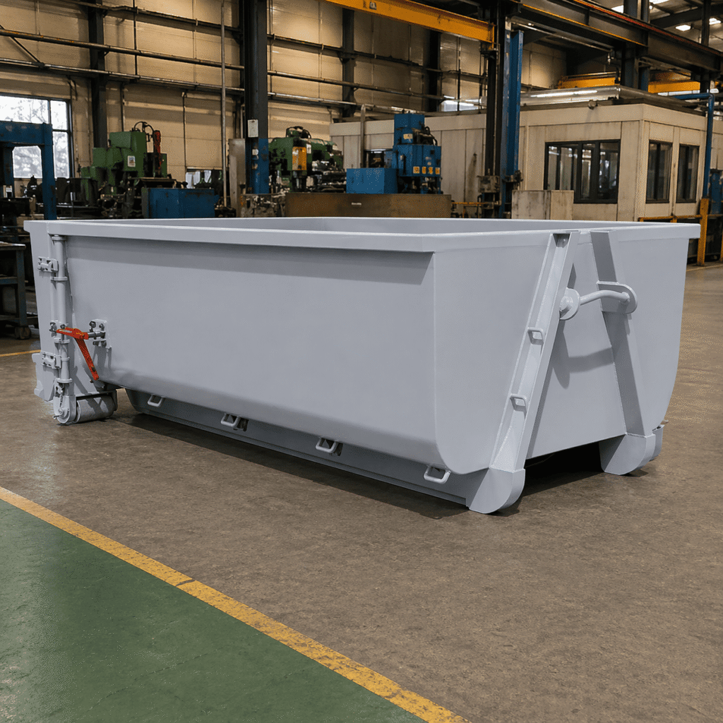 Hook lift container
