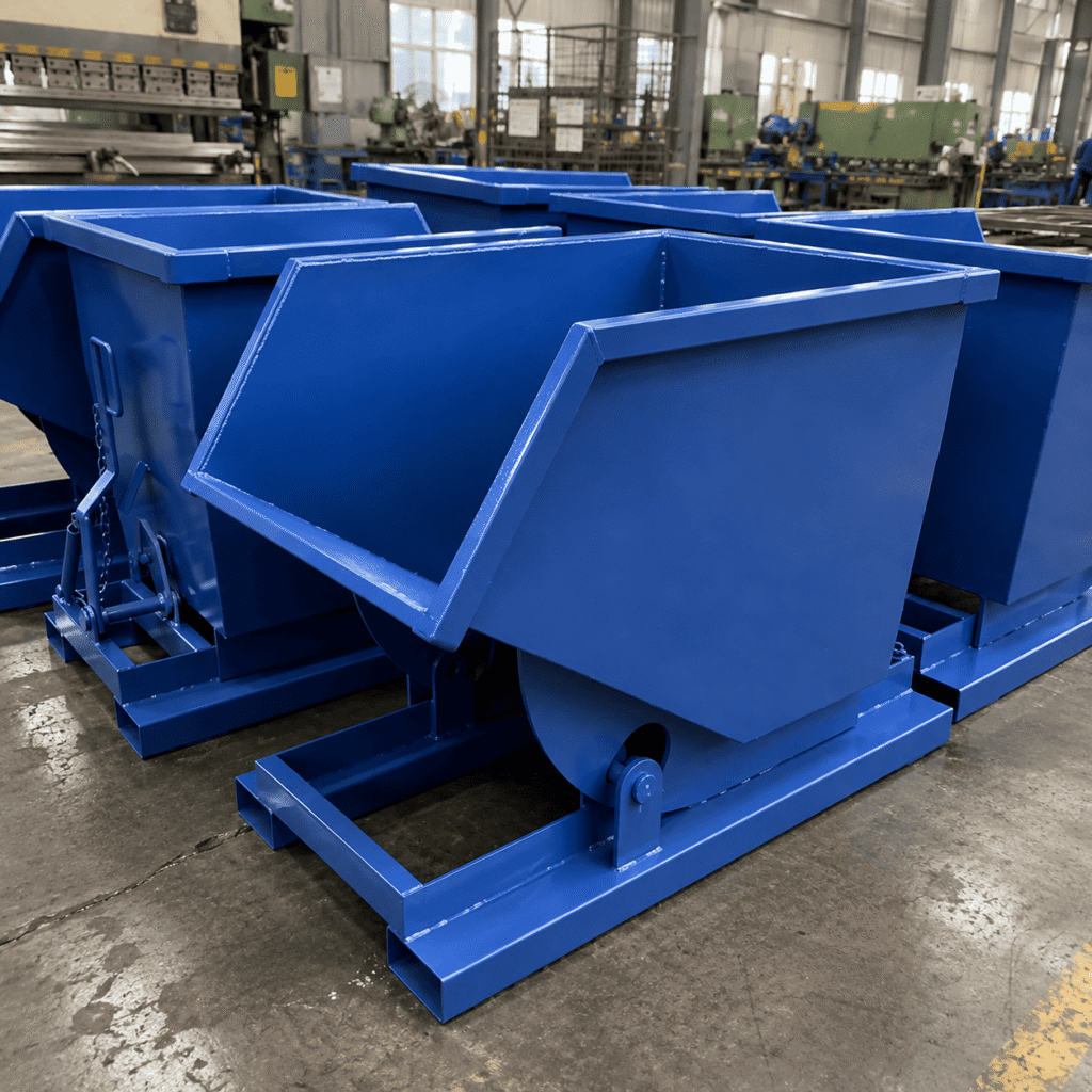 Hydraulic scrap bins manufacturer