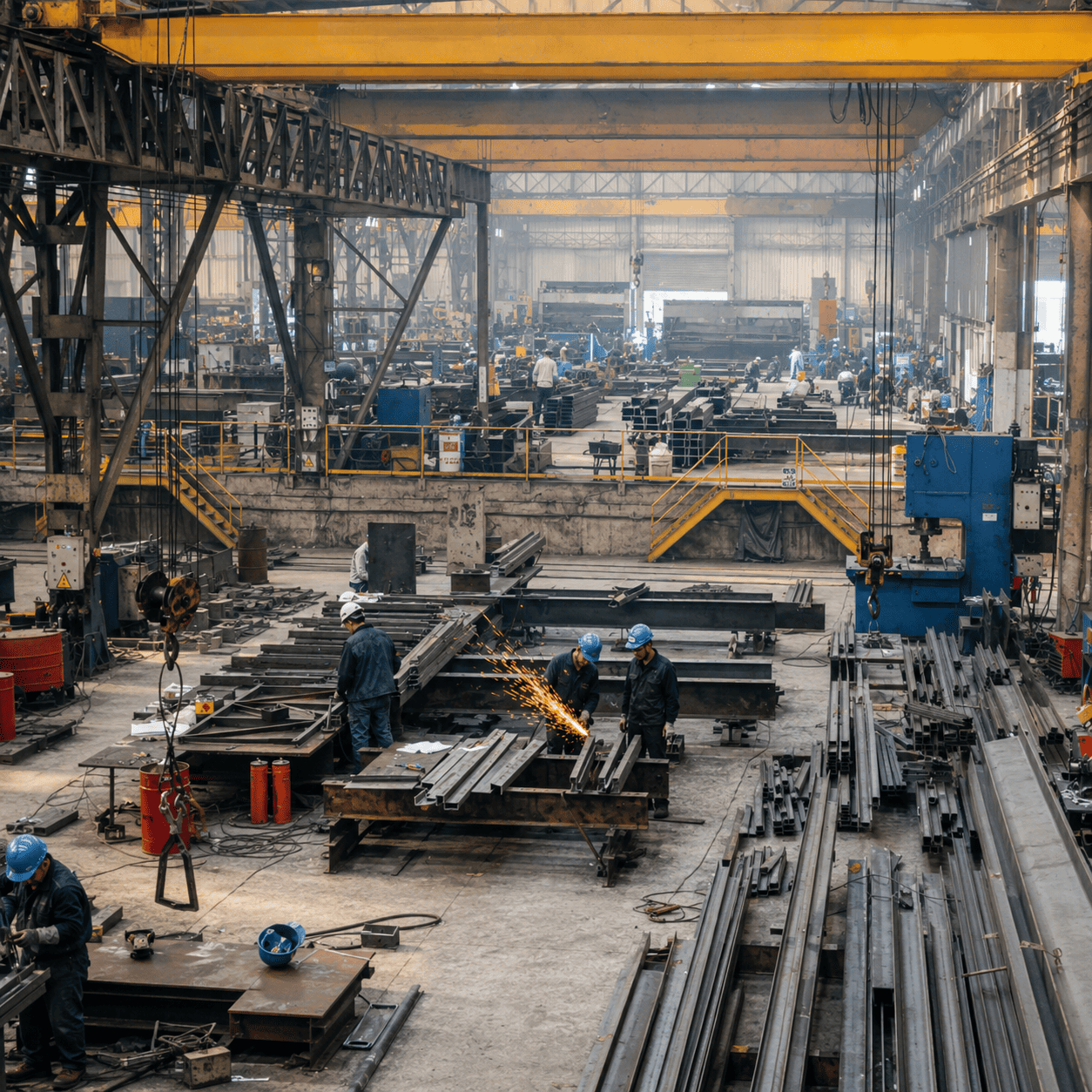 Industrial metal fabrication