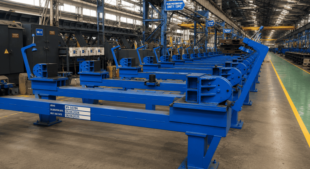 Underframe fixture for railways