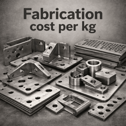 Fabrication rate per kg