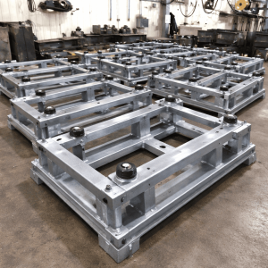 Generator engine mounting structure