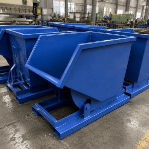 Hydraulic scrap bins manufacturer