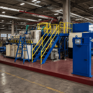 Waste processing skids